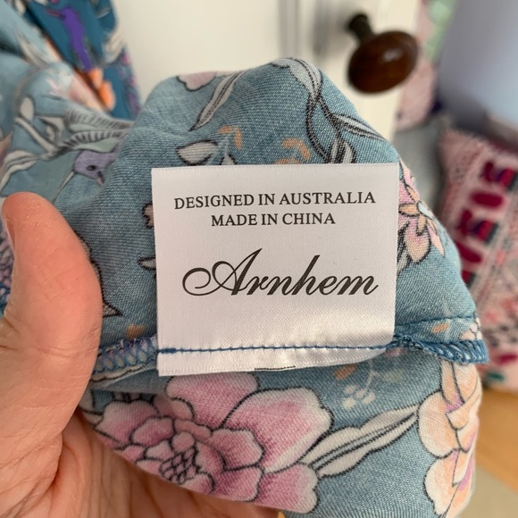 SOLD Arnhem Portofino Maxi Dress Cielo NWT US S - Picture 6 of 8